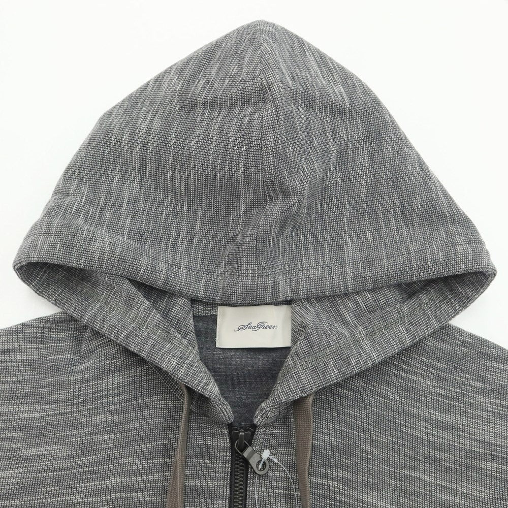 [Used] Seagreen Cotton Zip-up Hoodie Grey [2] [Condition Rank B] ​​[Men&