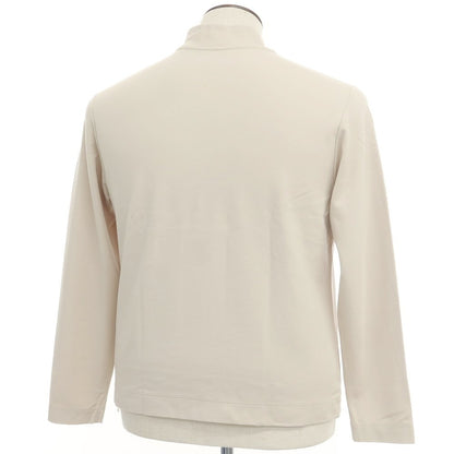 [Used] ANGLAIS Rayon Nylon High Neck Long Sleeve T-Shirt Light Beige [L] [Condition Rank B] ​​[Men&