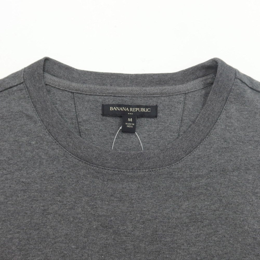 [Used] Banana Republic Long Sleeve Pocket T-Shirt Gray [M] [Condition Rank B] ​​[Men&