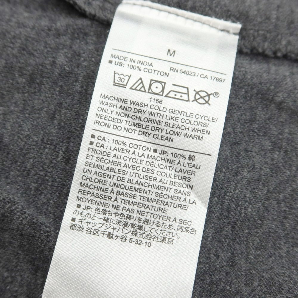 [Used] Banana Republic Long Sleeve Pocket T-Shirt Gray [M] [Condition Rank B] ​​[Men&