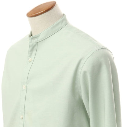 [Used] EDIFICE polyester band collar shirt, light green [M] [Condition rank B] [Men&