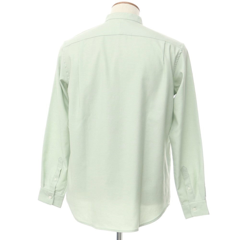 [Used] EDIFICE polyester band collar shirt, light green [M] [Condition rank B] [Men&