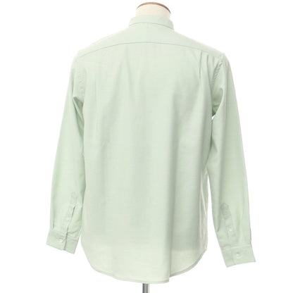 [Used] EDIFICE polyester band collar shirt, light green [M] [Condition rank B] [Men&