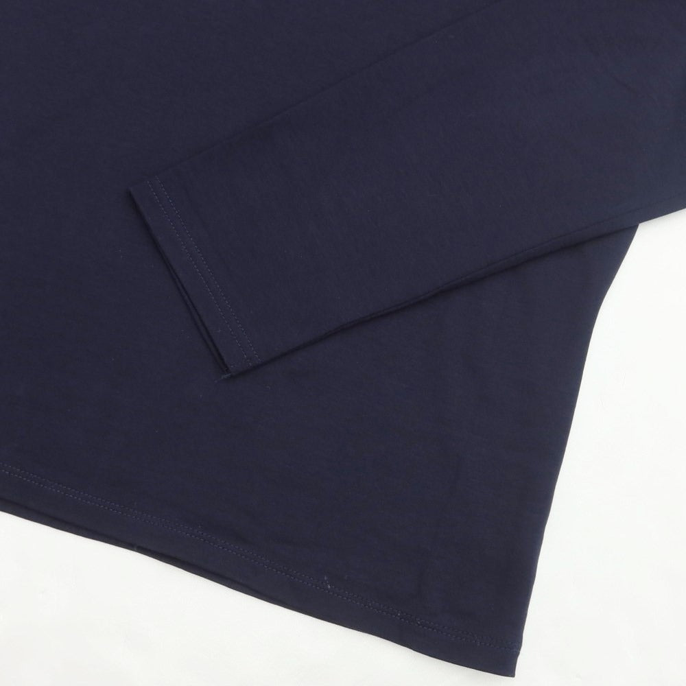 [Used] SHIPS Cotton Crew Neck Long Sleeve T-Shirt Navy [L] [Condition Rank B] ​​[Men&