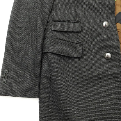 [Used] HYDROGEN Wool Nylon Chesterfield Coat, Gray [Size 48] [GRY] [A/W] [Condition Rank B] ​​[Men&