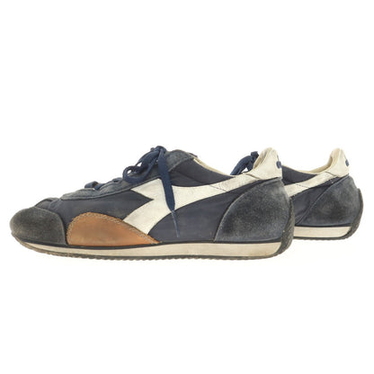 [Used] Diadora HERITAGE EQUIPE processed sneakers, navy [25.5] [Condition rank C] [Men&