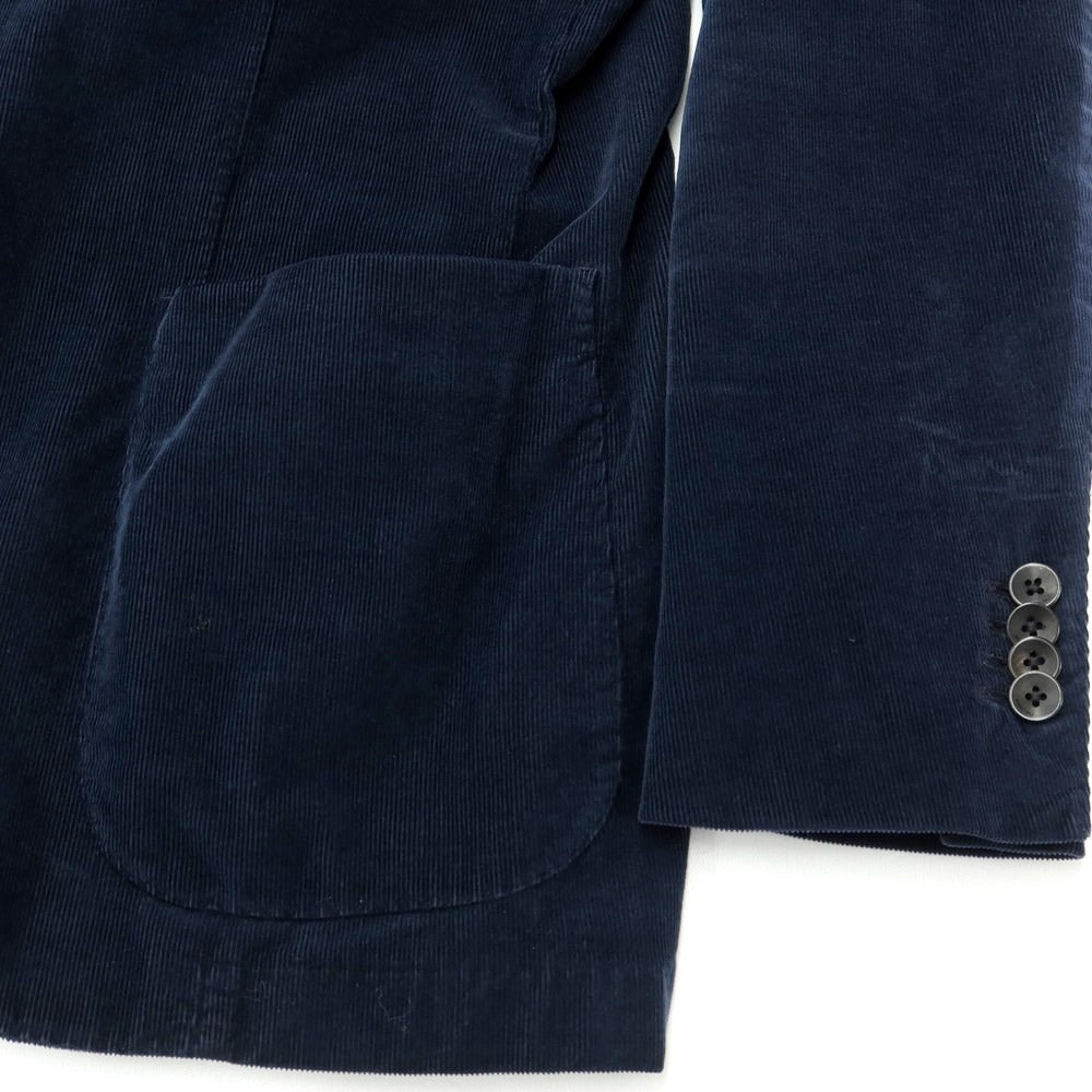 [Used] BOGLIOLI K.JACKET Corduroy Casual Jacket Navy [46] [Condition Rank C] [Men&