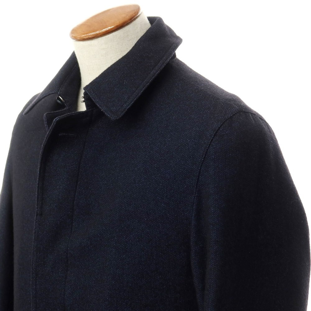 [Used] Herno wool cotton padded stand collar coat
 Navy [Size 46] [NVY] [A/W] [Condition Rank B] ​​[Men&