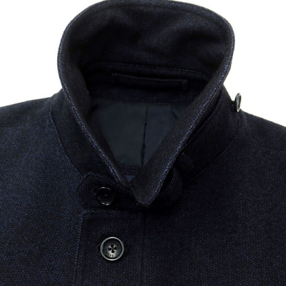 [Used] Herno wool cotton padded stand collar coat
 Navy [Size 46] [NVY] [A/W] [Condition Rank B] ​​[Men&