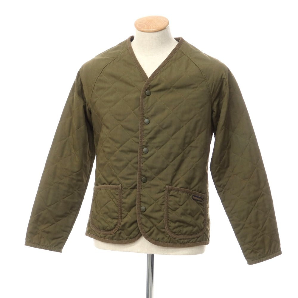 [Used] LAVENHAM Polyester Cotton Quilted Padded Blouson Olive [Size S/36] [GRN] [A/W] [Condition Rank B] ​​[Men&