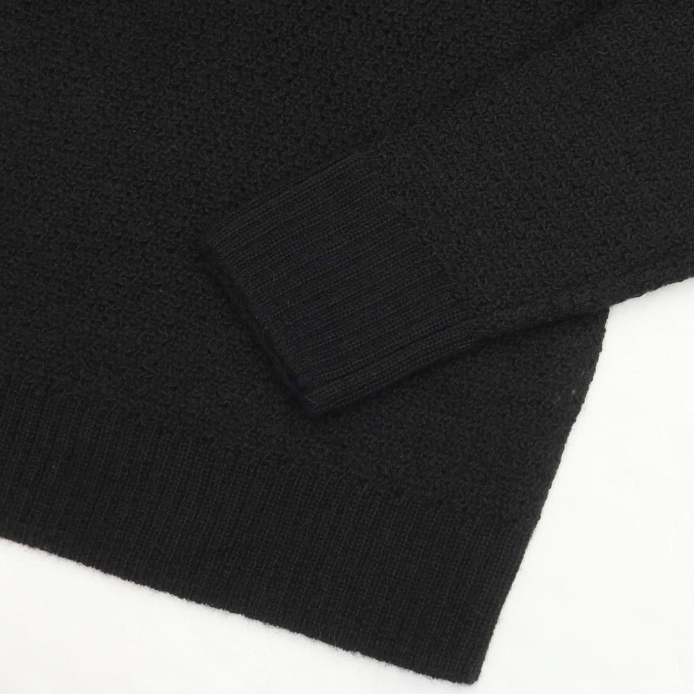 [Used] [Unused] Naked Gauge 2023 Fall/Winter Alpaca Crew Neck Pullover Knit Black [1] [Condition Rank S] [Men&