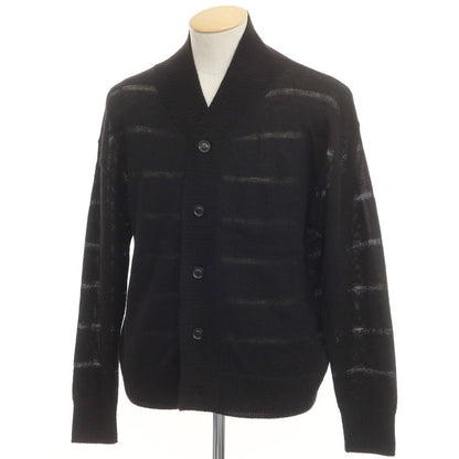 [Used] nakedgauge 2023 Autumn/Winter Alpaca Cardigan Black [Size 1] [BLK] [A/W] [Condition Rank A] [Men&