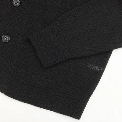 [Used] nakedgauge 2023 Autumn/Winter Alpaca Cardigan Black [Size 1] [BLK] [A/W] [Condition Rank A] [Men&