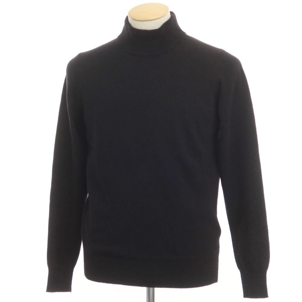 [Used] Alessandro Luppi wool cashmere high neck pullover knit 
Black [Size 44] [BLK] [A/W] [Condition Rank B] ​​[Men&