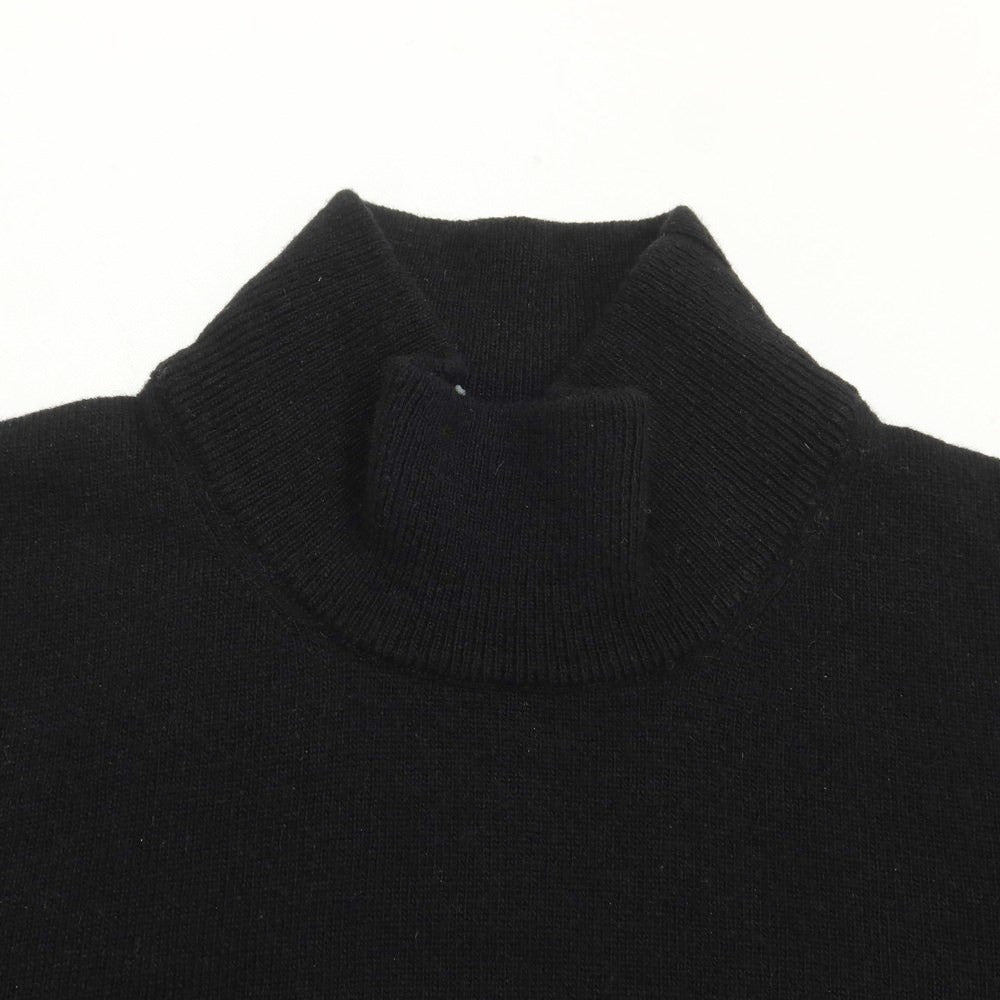 [Used] Alessandro Luppi wool cashmere high neck pullover knit 
Black [Size 44] [BLK] [A/W] [Condition Rank B] ​​[Men&