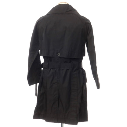 [Used] FREEMANS SPORTING CLUB Cotton Nylon Belted Coat Black [S] [Condition Rank C] [Men&