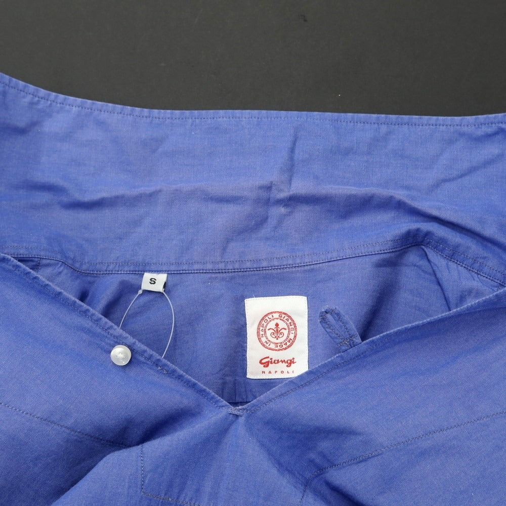 [Used] GIANGI Cotton Capri Shirt, Smalt Blue [S] [Condition Rank C] [Men&