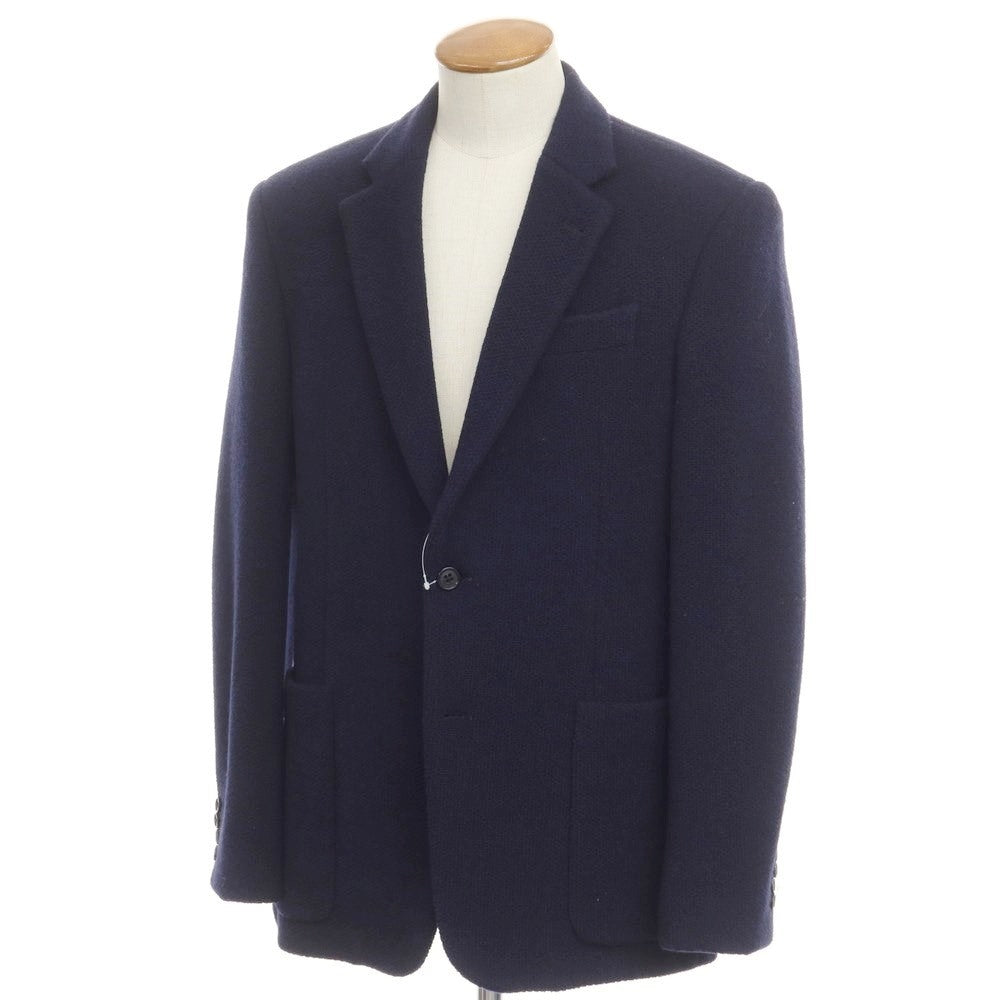 [Used] Armani Collezioni ARMANI COLLEZIONI Cotton wool 2B tailored jacket Navy [Size 48] [NVY] [A/W] [Condition Rank A] [Men&