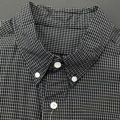 [Used] SSZ 2023 Autumn/Winter x MIN-NANO Cotton Button-down Casual Shirt Black x White [M] [Condition Rank B] ​​[Men&