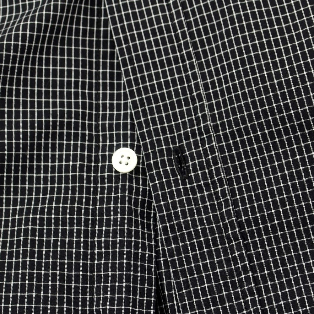 [Used] SSZ 2023 Autumn/Winter x MIN-NANO Cotton Button-down Casual Shirt Black x White [M] [Condition Rank B] ​​[Men&