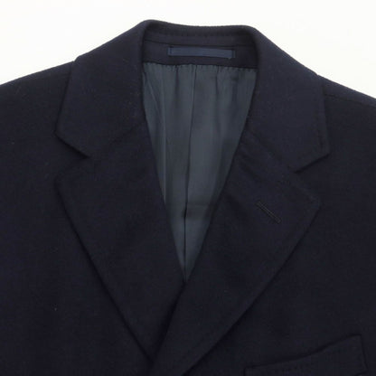 [Used] Dunhill Cashmere Chesterfield Coat Navy [48] [Condition Rank B] ​​[Men&