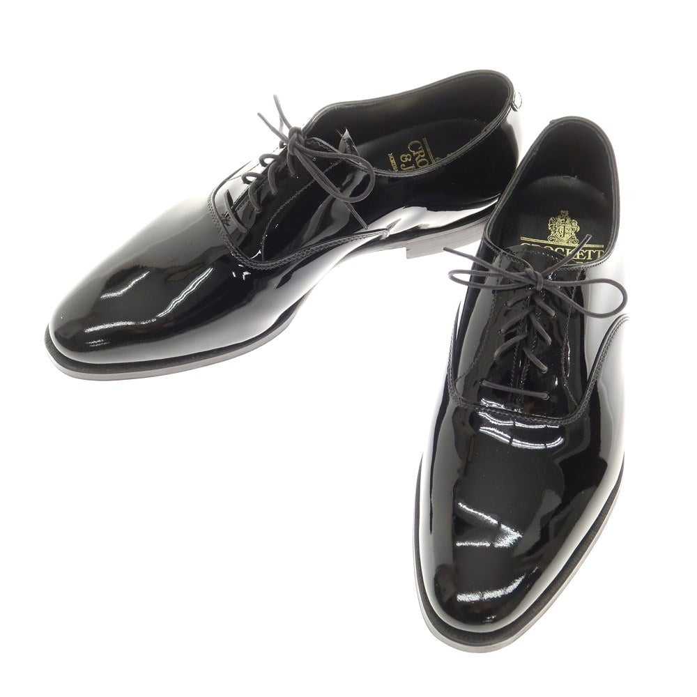 【中古】【未使用】クロケットアンドジョーンズ CROCKETT&amp;JONES OVERTON パテントレザー ドレスシューズ ブラック【 7E 】【 状態ランクS 】【 メンズ 】
[CPD]