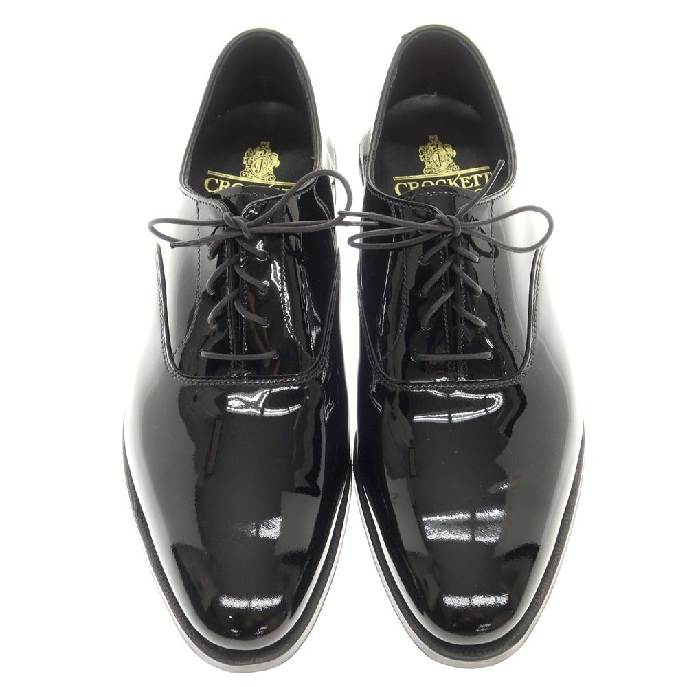 [Used] [Unused] Crockett &amp;amp; Jones OVERTON Patent Leather Dress Shoes Black [7E] [Condition Rank S] [Men&