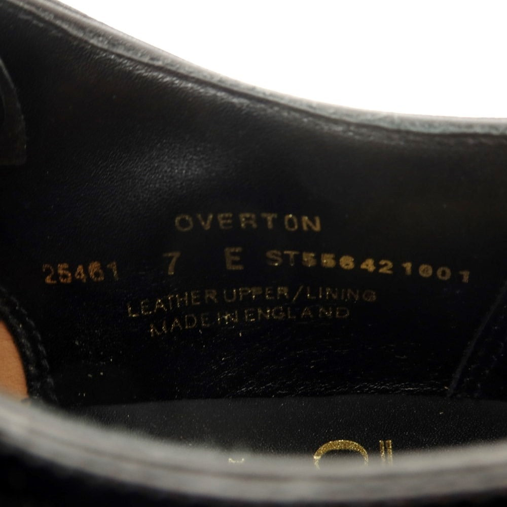 [Used] [Unused] Crockett &amp;amp; Jones OVERTON Patent Leather Dress Shoes Black [7E] [Condition Rank S] [Men&