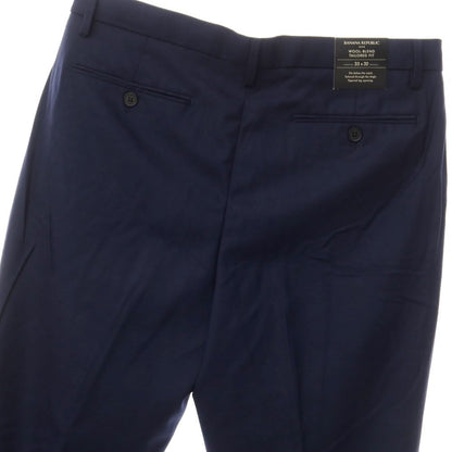 [Used] [Unused] Banana Republic Wool Polyester Casual Slacks Pants 
Navy [Size 33] [NVY] [A/W] [Condition Rank S] [Men&