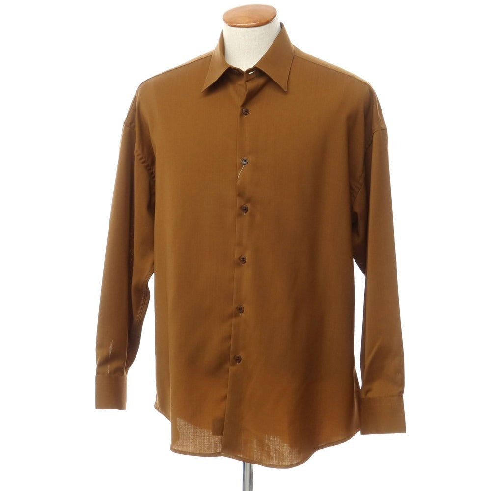 [New] Costmain Costumein Wool Casual Shirt Brown [Size 48] [BRW] [S/S/A/W] [Condition Rank N] [Men&