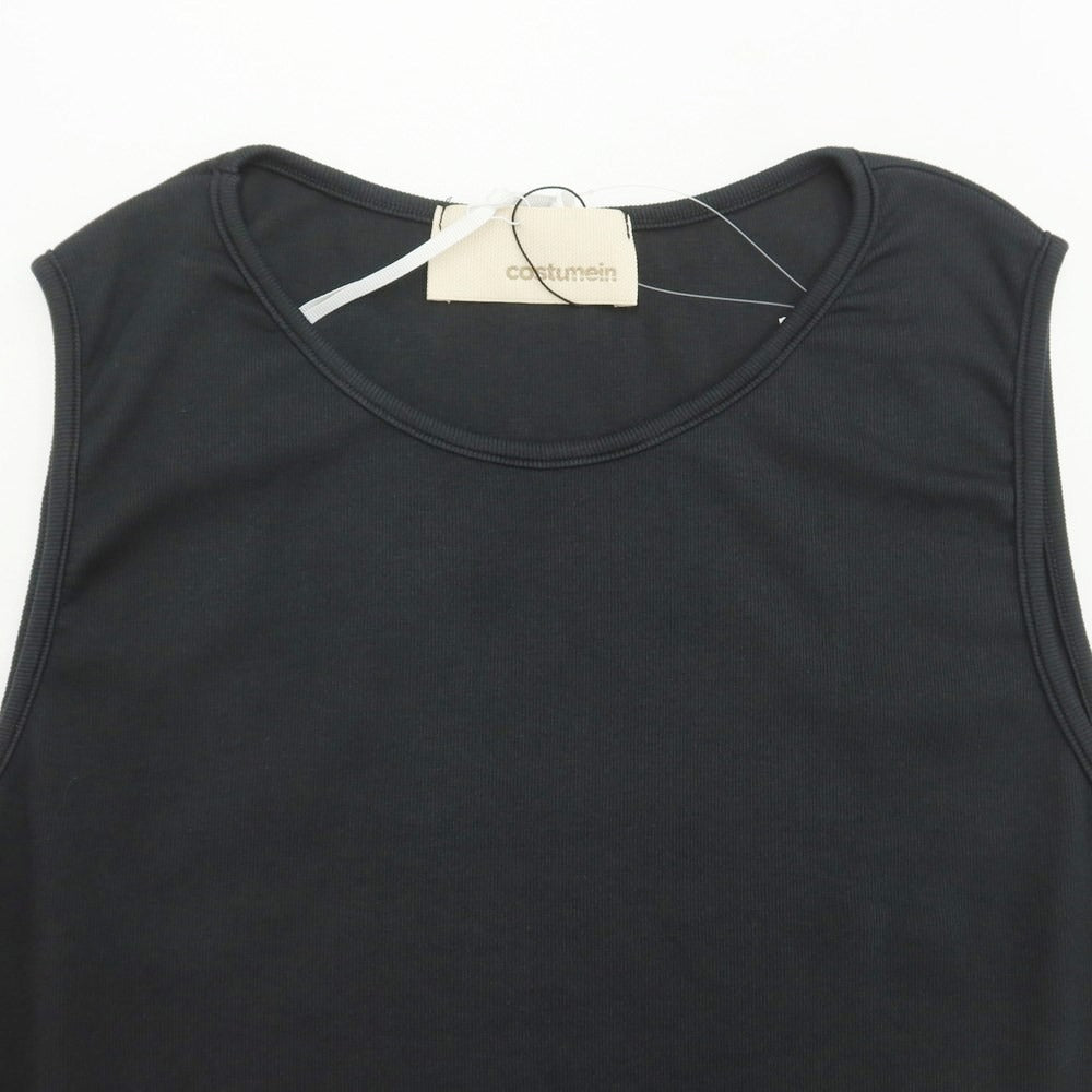 [New] Costmain Costumein Cotton Tank Top Carbon Black [S] [Condition Rank N] [Men&