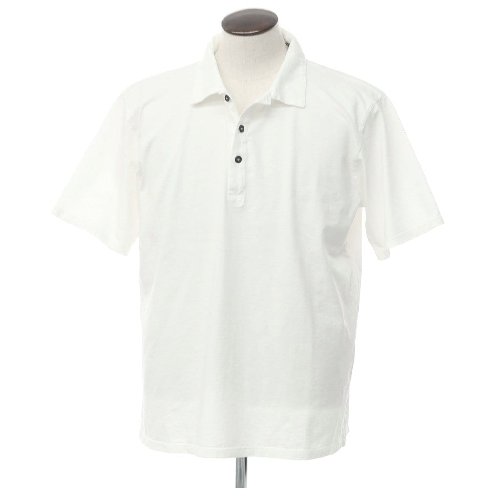 [New] Madson Cotton Short Sleeve Polo Shirt White [L] [Condition Rank N] [Men&