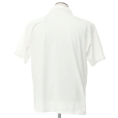 [New] Madson Cotton Short Sleeve Polo Shirt White [L] [Condition Rank N] [Men&