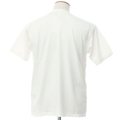 [New] Madson Cotton Crew Neck Short Sleeve T-Shirt White [M] [Condition Rank N] [Men&