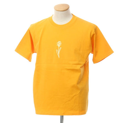 [New Outlet] Madson Cotton Crew Neck Short Sleeve T-Shirt Orange [S] [Condition Rank N-] [Men&