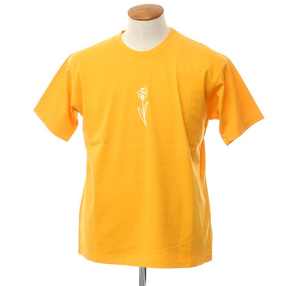 [New Outlet] Madson Cotton Crew Neck Short Sleeve T-Shirt Orange [M] [Condition Rank N-] [Men&