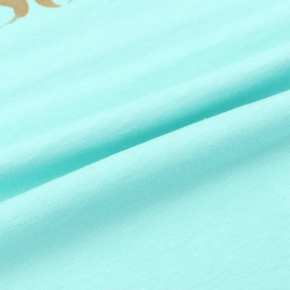 [New] Madson Cotton Crew Neck Short Sleeve T-Shirt Aqua Green [M] [Condition Rank N] [Men&