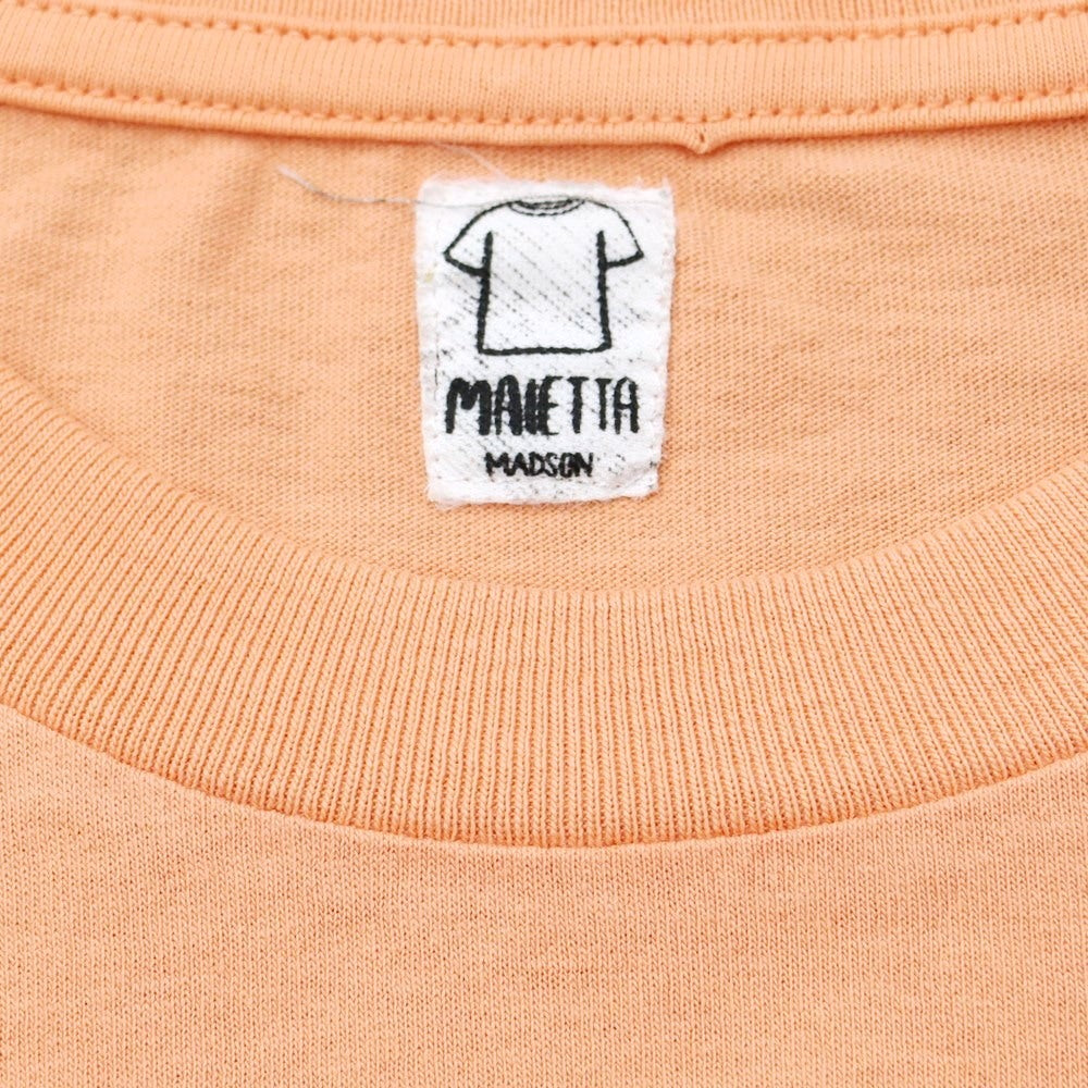 [New] Madson Cotton Crew Neck Short Sleeve T-Shirt Salmon Pink [M] [Condition Rank N] [Men&