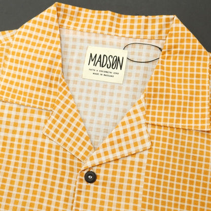 【新品】マドソン MADSON コットン チェック オープンカラー 半袖シャツ オレンジ【サイズM】【ORG】【S/S】【状態ランクN】【メンズ】【759785】
[CPD]