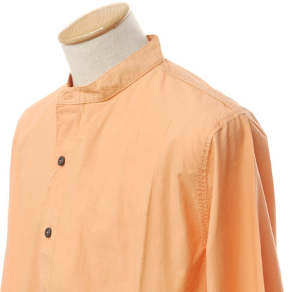 [New] Madson Cotton Band Collar Casual Shirt Salmon Orange [Size S] [ORG] [S/S/A/W] [Condition Rank N] [Men&