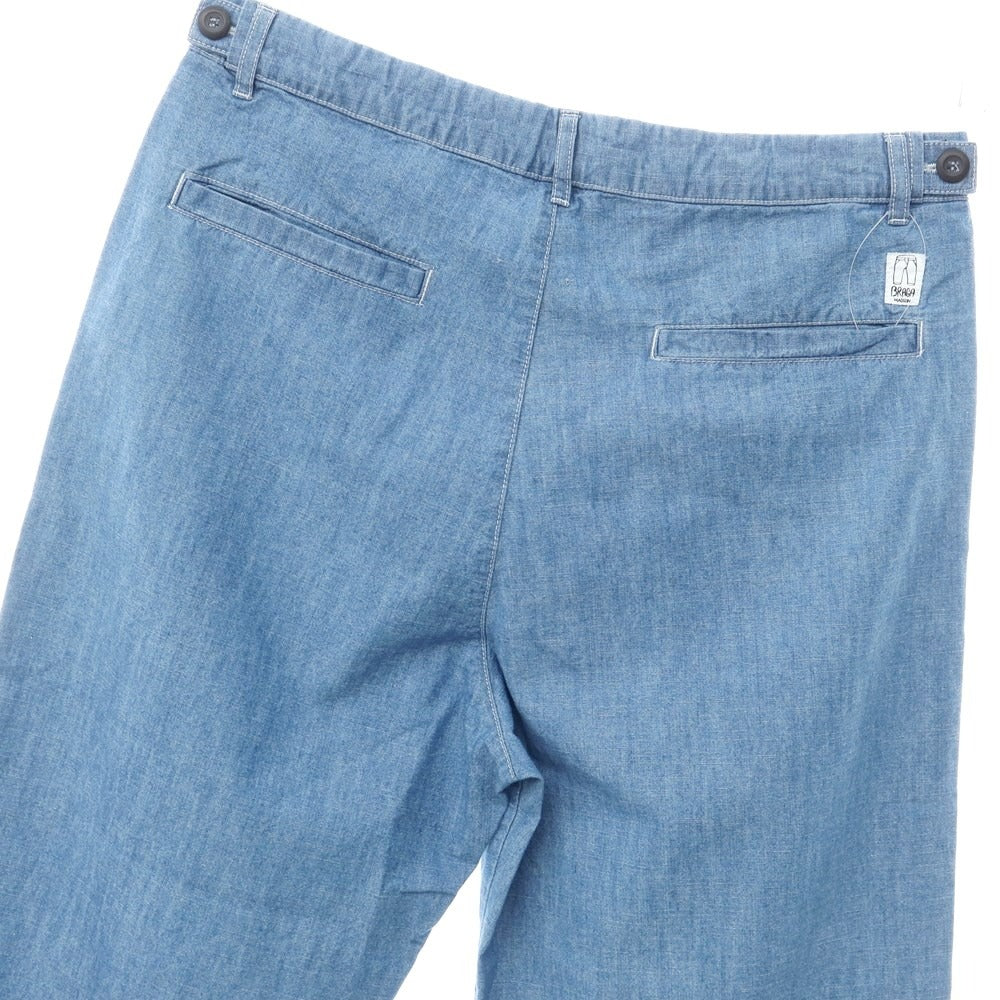 [New] Madson Cotton Casual Slacks Pants
 Light blue [Size 50] [BLU] [S/S] [Condition rank N] [Men&