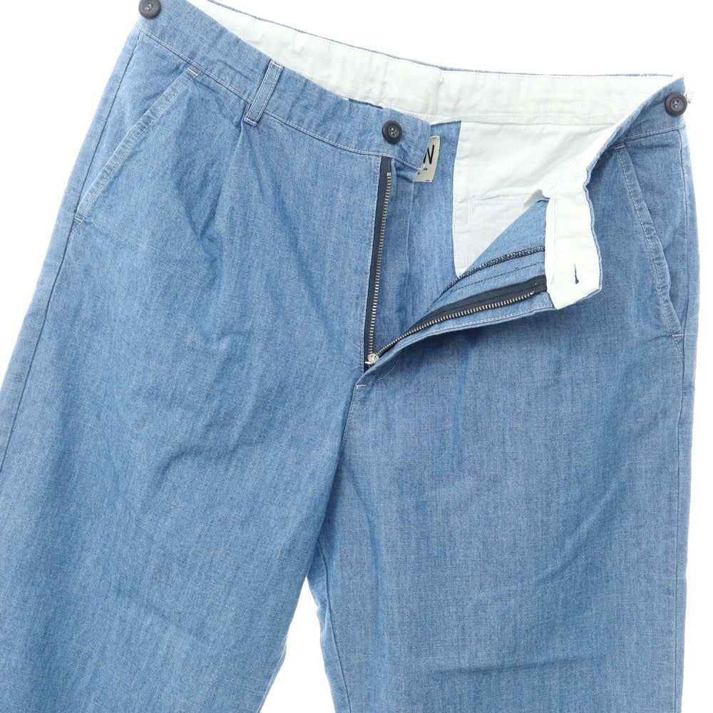 [New] Madson Cotton Casual Slacks Pants
 Light blue [Size 50] [BLU] [S/S] [Condition rank N] [Men&