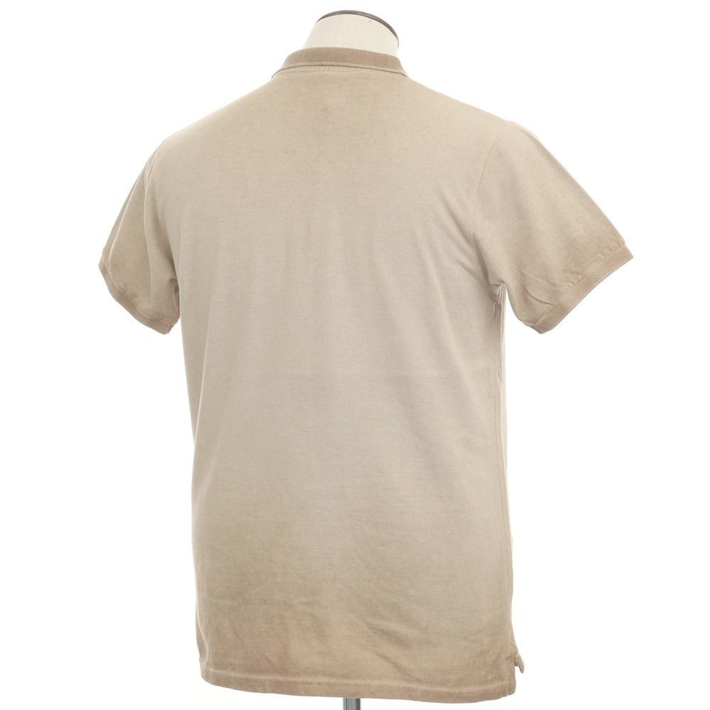 [New] KOON Cotton Pique Short Sleeve Polo Shirt
 Beige [Size XL] [BEI] [S/S] [Condition Rank N] [Men&