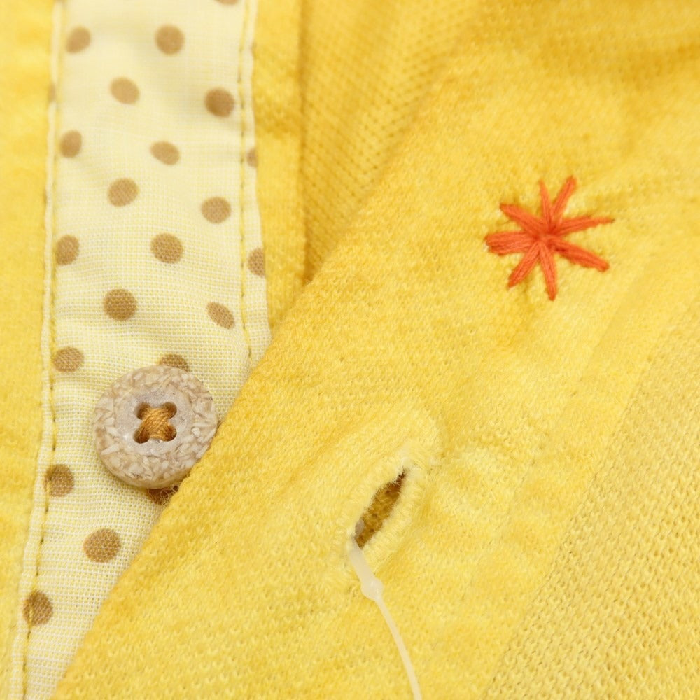 [New] KOON Cotton Pique Short Sleeve Polo Shirt
 Yellow [Size M] [YEL] [S/S] [Condition Rank N] [Men&