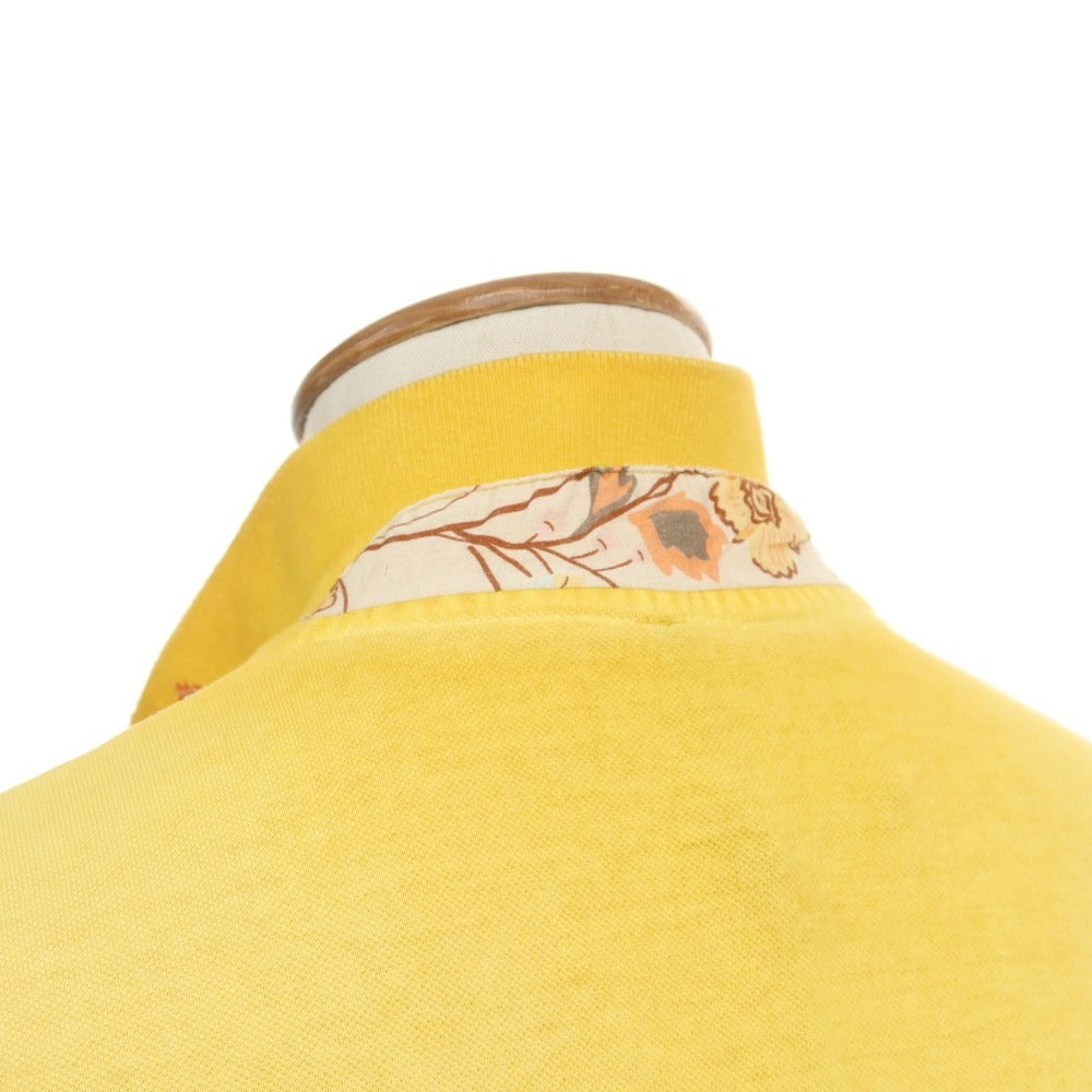 [New] KOON Cotton Pique Short Sleeve Polo Shirt
 Yellow [Size M] [YEL] [S/S] [Condition Rank N] [Men&