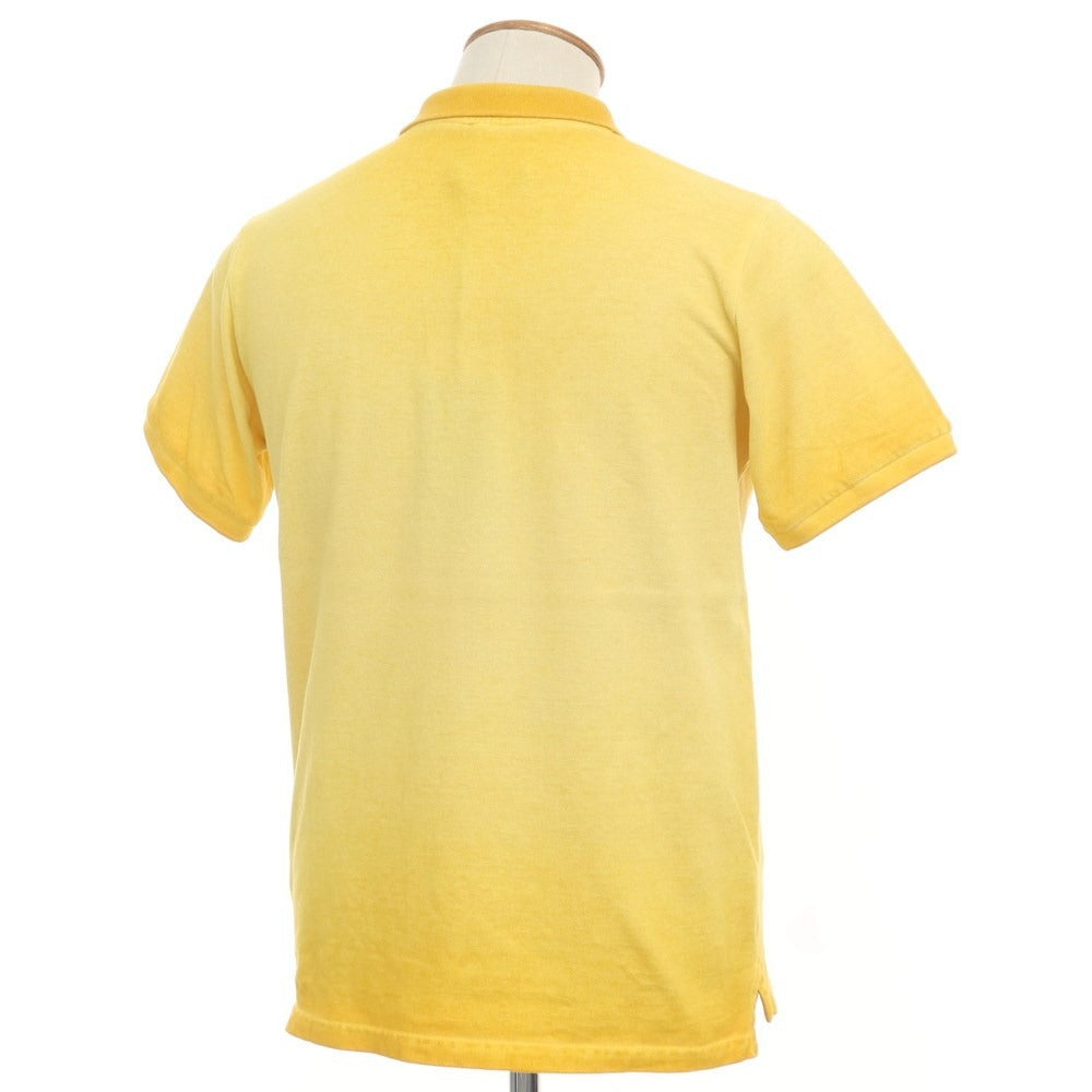 [New] KOON Cotton Pique Short Sleeve Polo Shirt
 Yellow [Size M] [YEL] [S/S] [Condition Rank N] [Men&