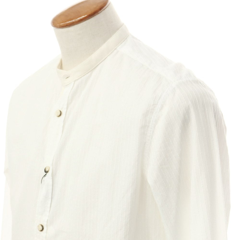 [New] KOON Cotton Band Collar Casual Shirt White [Size M] [WHT] [S/S] [Condition Rank N] [Men&