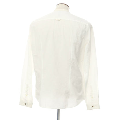 [New] KOON Cotton Band Collar Casual Shirt White [Size XXL] [WHT] [S/S] [Condition Rank N] [Men&