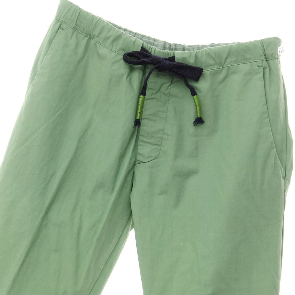 [New] KOON Cotton Nylon Easy Casual Slacks Pants Green [Size 44] [GRN] [S/S] [Condition Rank N] [Men&