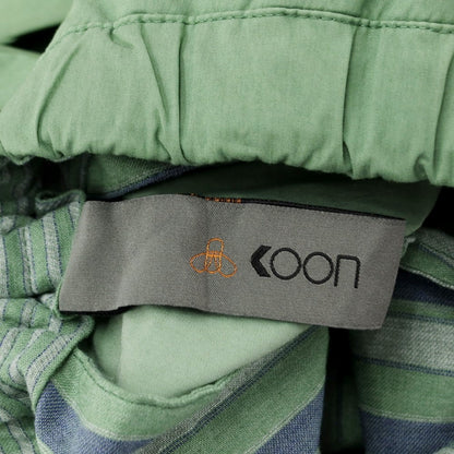 [New] KOON Cotton Nylon Easy Casual Slacks Pants Green [Size 44] [GRN] [S/S] [Condition Rank N] [Men&